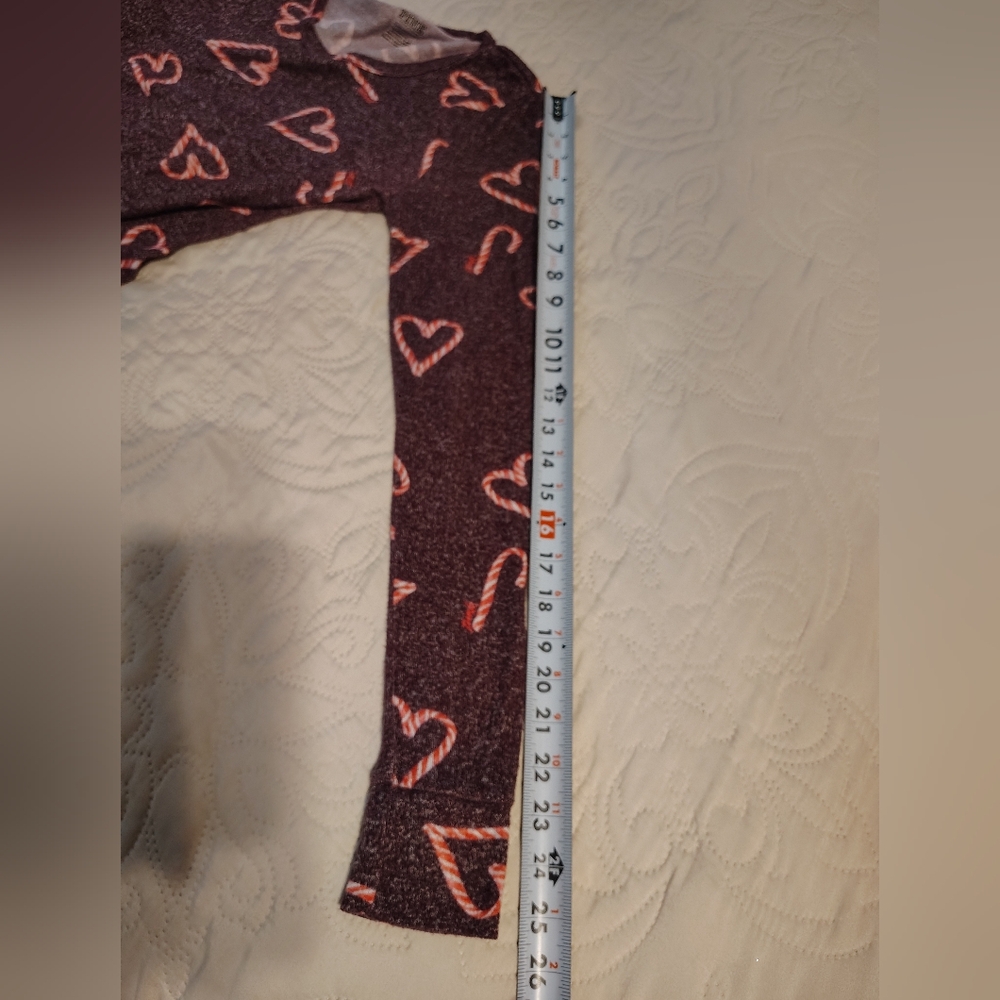 Heart Patterned Pajama Set - Picture 7 of 8